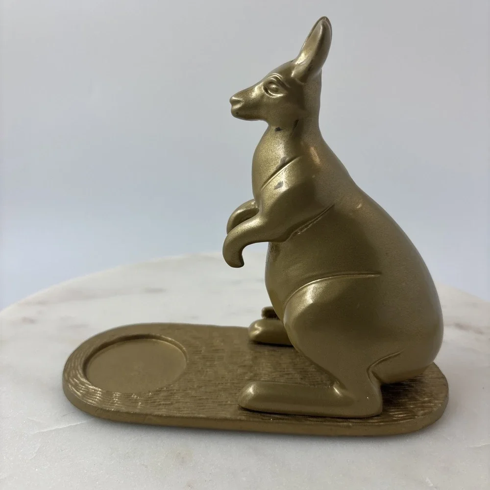 Brass IKEA Markniva Kangaroo Brass-colored Tea Light Candle Holder
